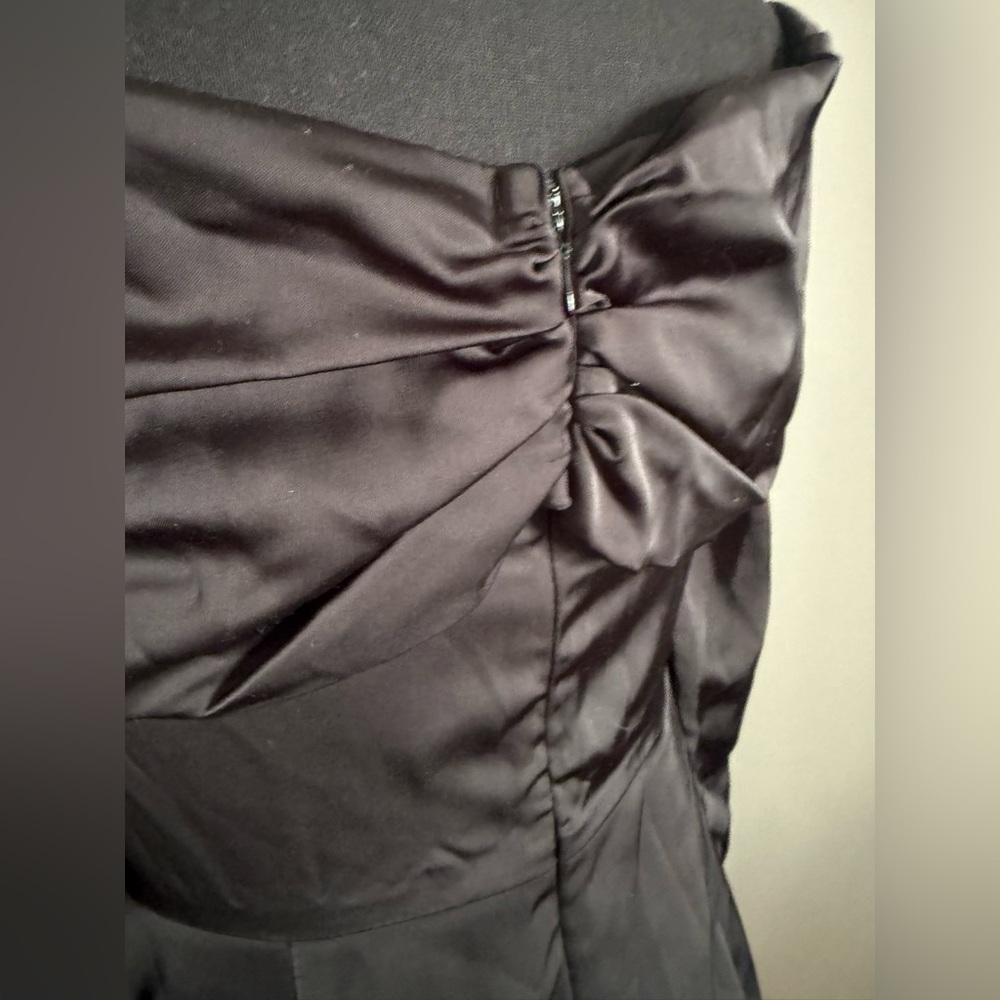 COMMENSE Off Shoulder Long Sleeve Overfold Mini Dress - Picture 10 of 15